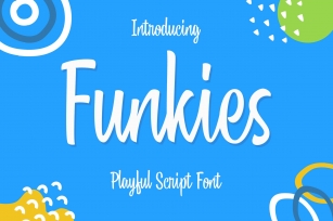 Funkies - A Playful Script Font Font Download