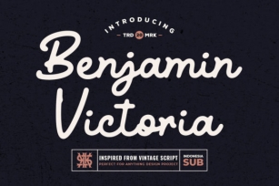 Benjamin Victoria Font Download