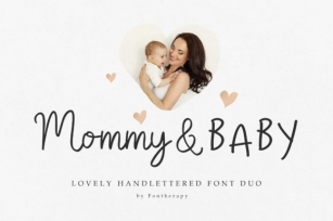 Mommy  Baby Font Download