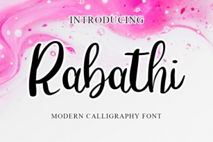 Rabathi Font Download