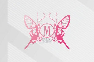 Marlina Monogram Font Download