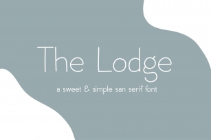 The Lodge Font Download