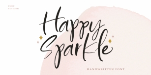 Happy Sparkle Font Download