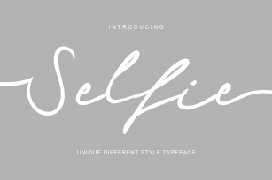 Selfie Font Download