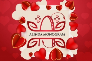 ALINDA MONOGRAM Font Download