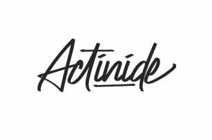 Actinide Font Download