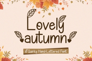 Lovely Autumn Font Download