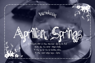 Aprillian Springs Font Download