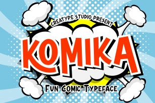 Komika Fun Comic Typeface Font Download