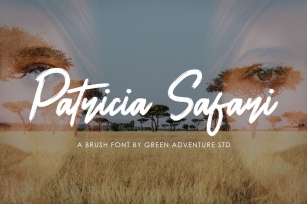 Patricia Safari - A Brush Font Font Download