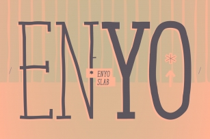 Enyo Slab *6 styles* Font Download