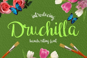 Druchilla - Modern Script Font Download