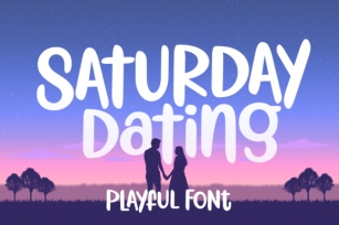 Saturday Dating Font Download