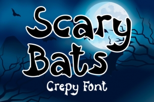 Scary Bats Font Download