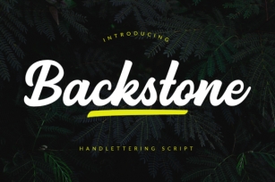 Backstone Font Download