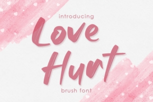 Love Hurt Font Download