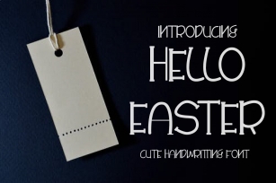 Hello Easter Font Download