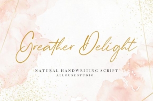 Greater Delight Font Download
