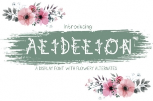 Alidelion Font Download