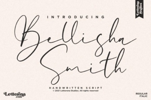 Bellisha Smith Font Download