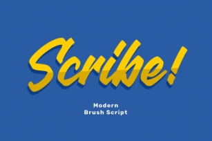 Scribe Font Download