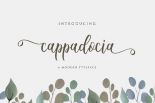 Cappadocia Font Download
