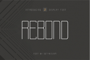 Rebond Font Download