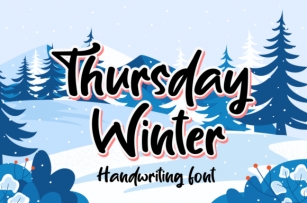 Thursday Winter Font Download