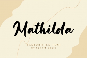 Mathilda | Handwritten Font Font Download