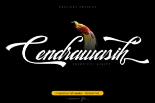 Cendrawasih Font Download