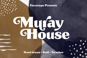 Muray House Handdrawn Font Extras Font Download