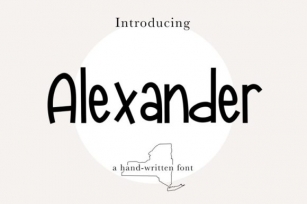 Alexander Font Download