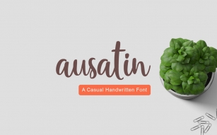 Ausatin Handmade Font Font Download