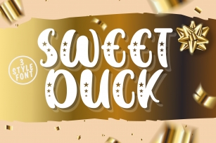 Sweet Duck - A Cute Sans Font Font Download
