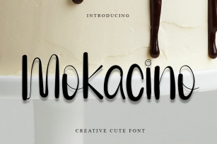 Mokacino - Modern Script Font Font Download