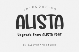Alista Font Download