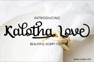 Kalotha Love Font Download