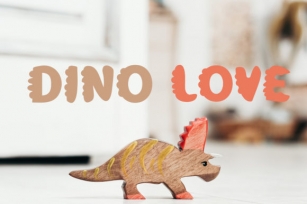Dino Love Font Download