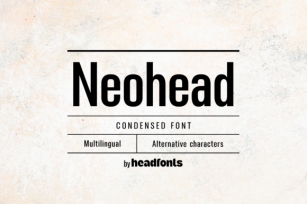 Neohead Font Download