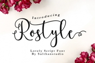 Rostyle Font Download