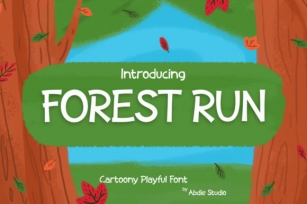 Forest Run Font Download