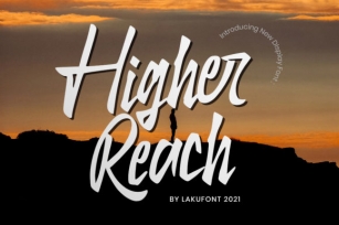 Higher Reach Font Download