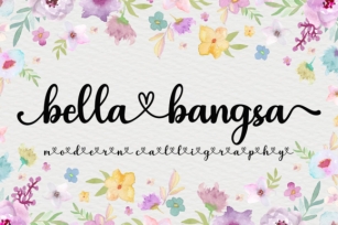 Bella Bangsa Font Download
