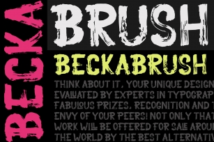 Becka Brush Font Download