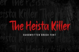The Heista Killer Font Download