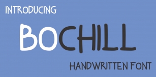 Bochill Handwritten Font Font Download
