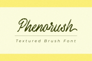 Phenorush Font Download