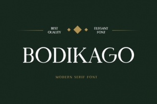 Bodikago Font Download