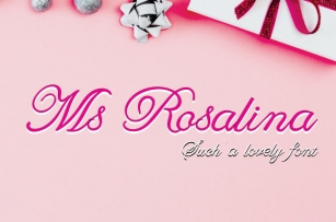 Ms Rosalina Font Download