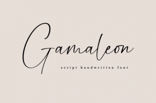 Gamaleon Font Download